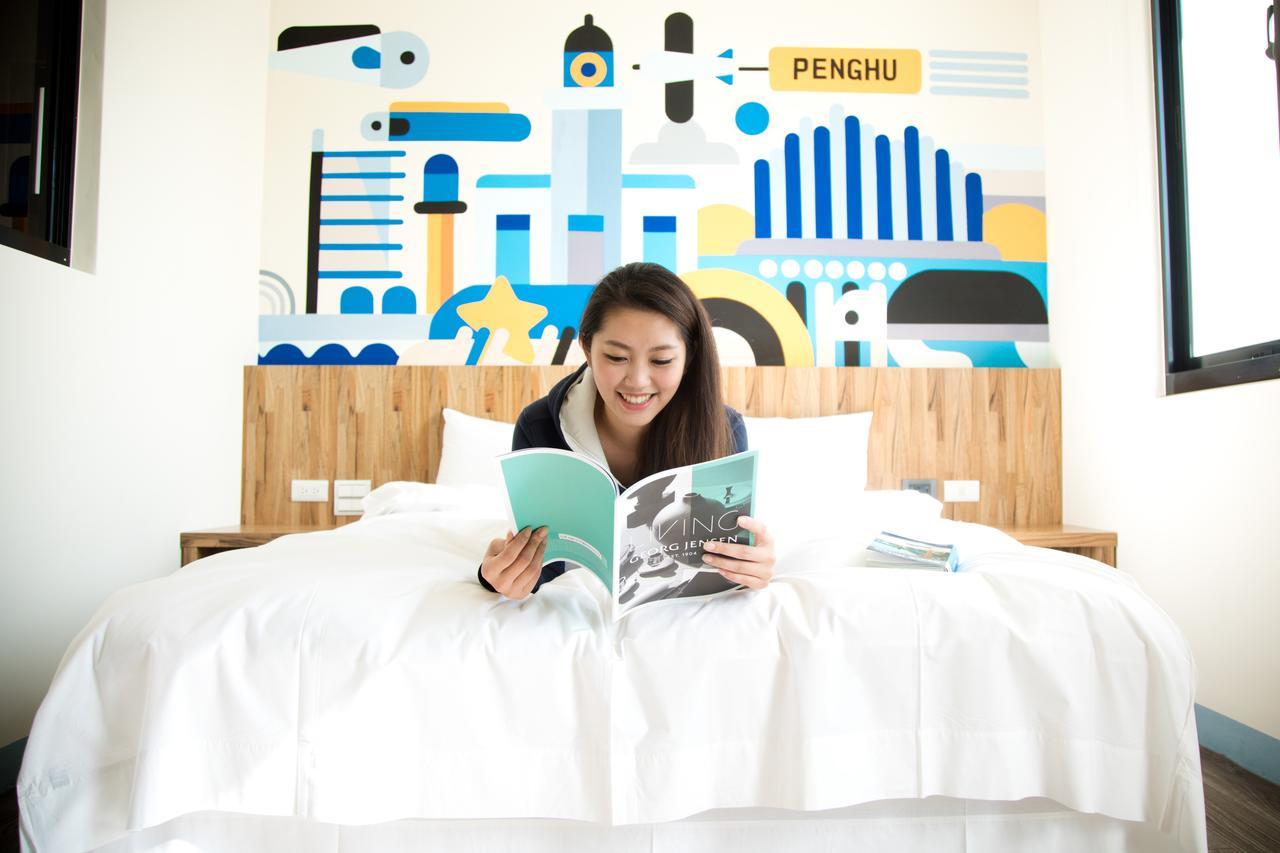 復國8號旅居bel Panorama Guesthouse Magong Luaran gambar